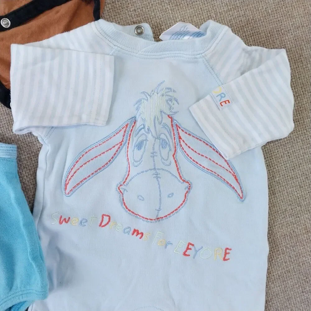 Baby Infant Boy Clothing Bundle Bodysuit Disney Peanuts Etc 11 Piece Newborn #14